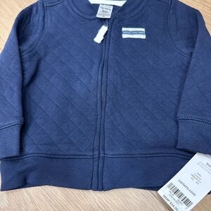 Carter's Dark Blue Quilted Infant Jacket